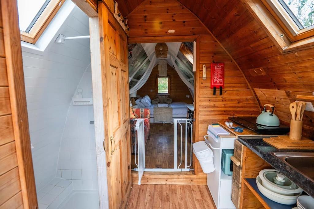 Robin Nest - Cosy Shepherd'S Hut Hideaway Callington Esterno foto