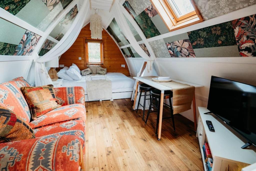 Robin Nest - Cosy Shepherd'S Hut Hideaway Callington Esterno foto