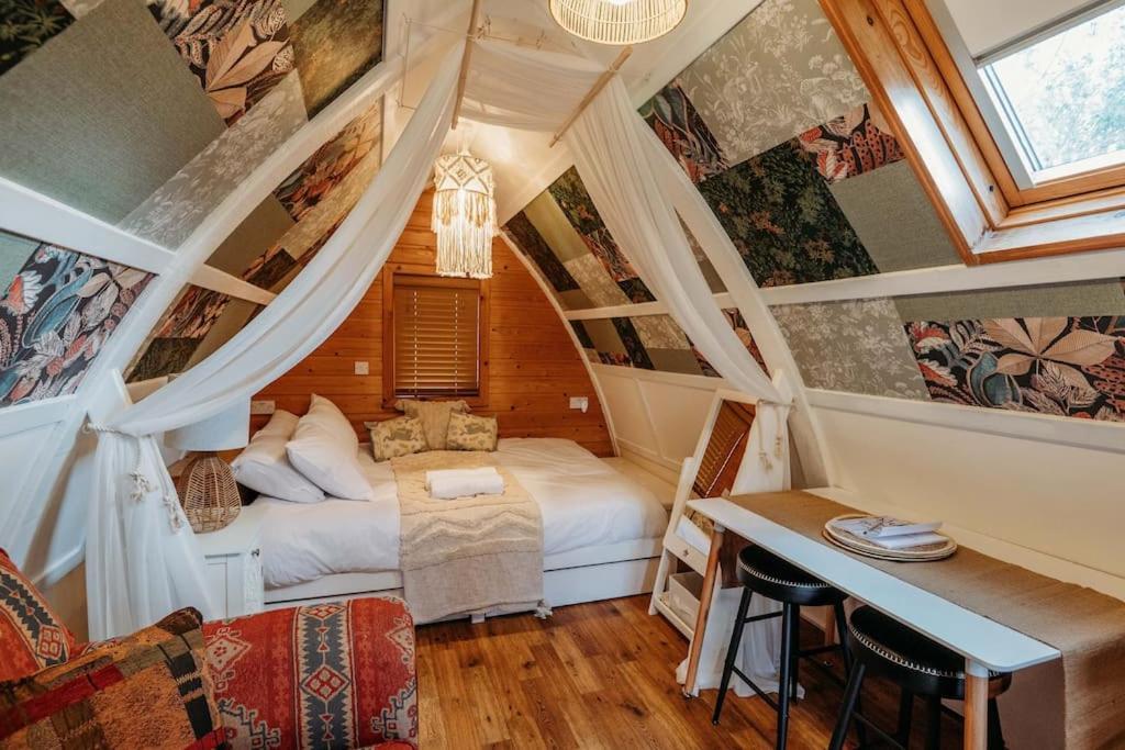 Robin Nest - Cosy Shepherd'S Hut Hideaway Callington Esterno foto
